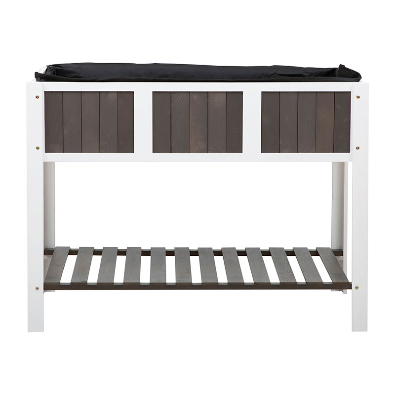 47' x 23' x 35' เตียงชาวไร่สวนไม้ยกพร้อมพื้นที่กว้างขวางสำหรับปลูก ชั้นวางของ & ใช้งานได้หลากหลาย 47' x 23' x 35' เตียงชาวไร่สวนไม้ยกพร้อมพื้นที่กว้างขวางสำหรับปลูก ชั้นวางของ & ใช้งานได้หลากหลาย