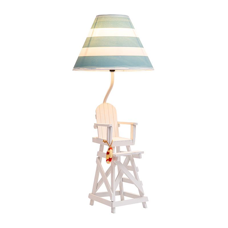 โคมไฟตั้งโต๊ะสไตล์ชายฝั่ง, แอนทีค ไอซ์บลู