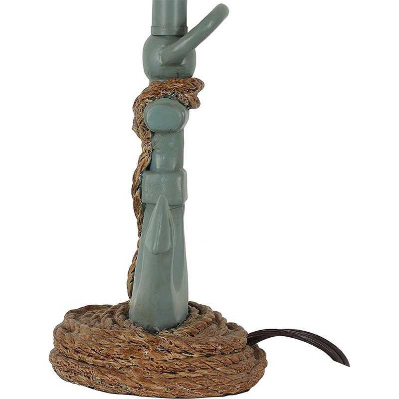 โคมไฟตั้งโต๊ะสไตล์ชายฝั่ง, แอนทีค ไอซ์บลู