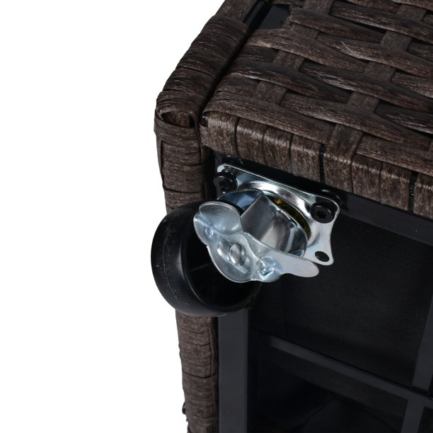 กล่องใส่กระถางดอกไม้หวายในร่ม/กลางแจ้งพร้อมชั้นวางเครื่องมือด้านล่างและพื้นที่ทำงานสูงแข็งแรงทนทาน 28' H