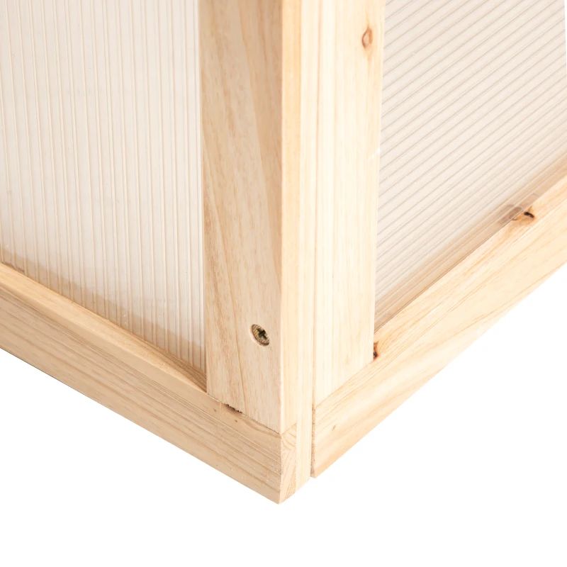 ชุดเตียงดอกไม้สวนยกพร้อมเรือนกระจก, ชาวไร่โครงไม้เย็น, Natural