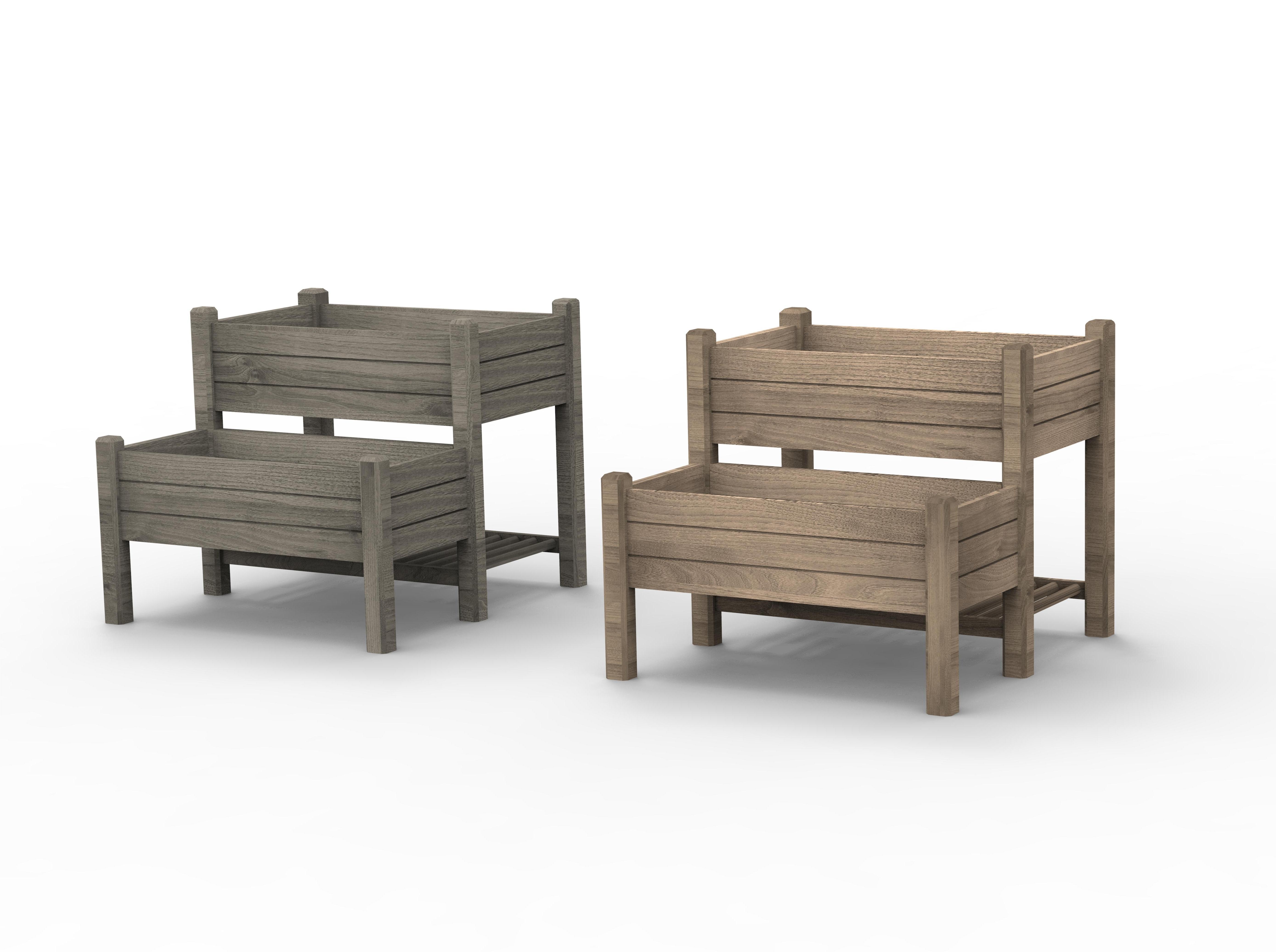 เด็กยกสวนเตียง Planter