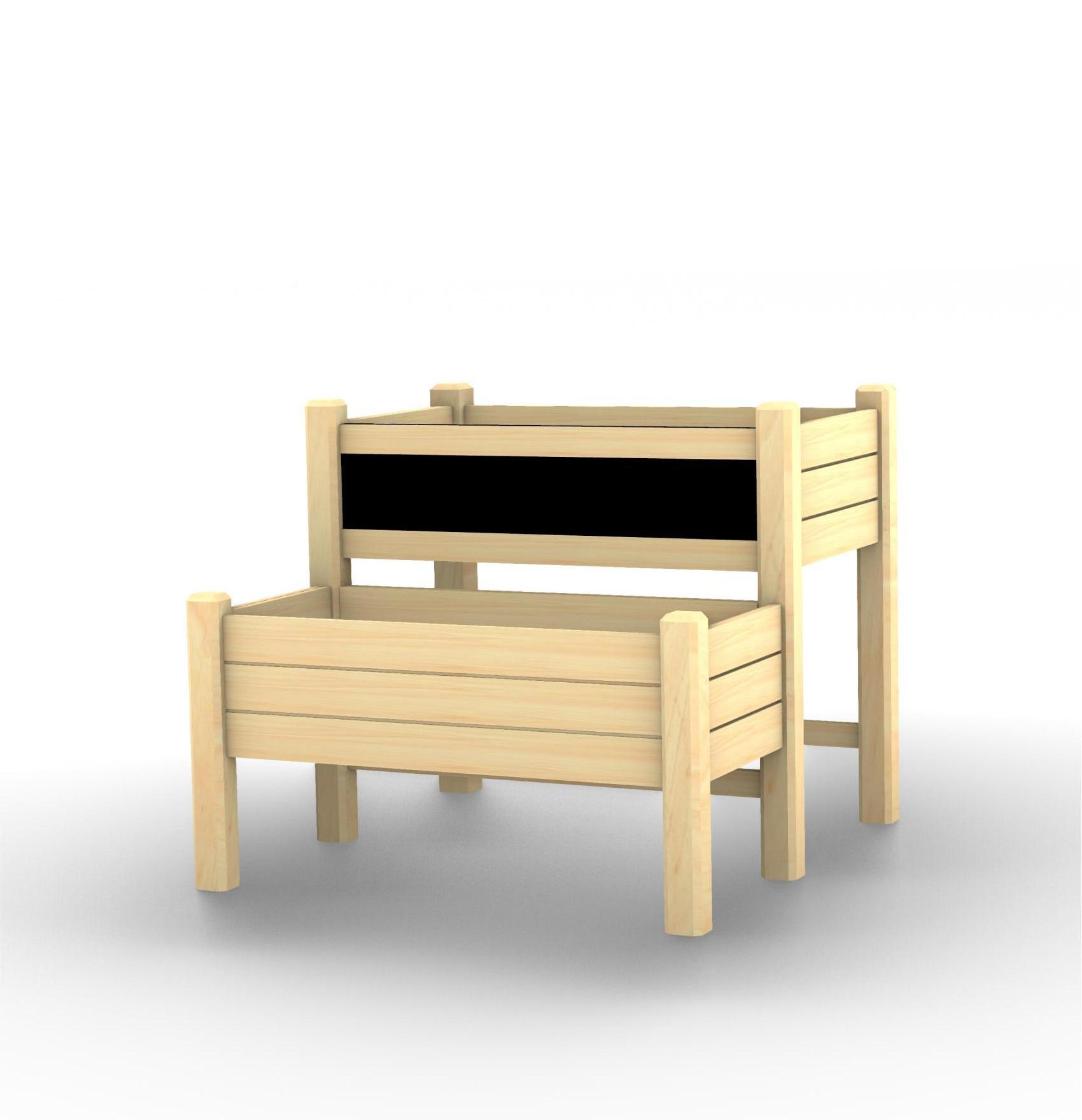 เด็กยกสวนเตียง Planter