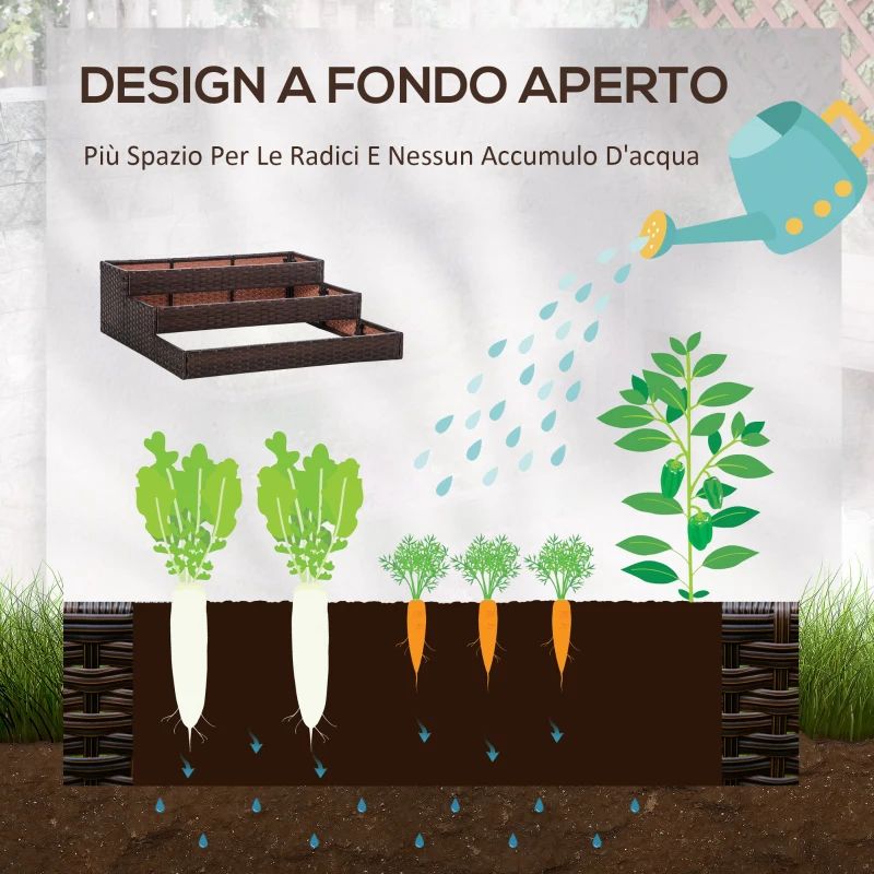 กล่องใส่กระถางดอกไม้หวายในร่ม/กลางแจ้งพร้อมชั้นวางเครื่องมือด้านล่างและพื้นที่ทำงานสูงแข็งแรงทนทาน 28' H