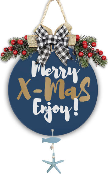 Lixincrafts ตกแต่งสถานที่ศักดิ์สิทธิ์ริมทะเล, ตกแต่งสไตล์ทะเล, Shell Wreath